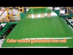 La feuille enduite de couleur de DX51D a enduit la bobine d'une première couche de peinture en acier galvanisée de la bobine PPGI de zinc en acier en acier de bobine